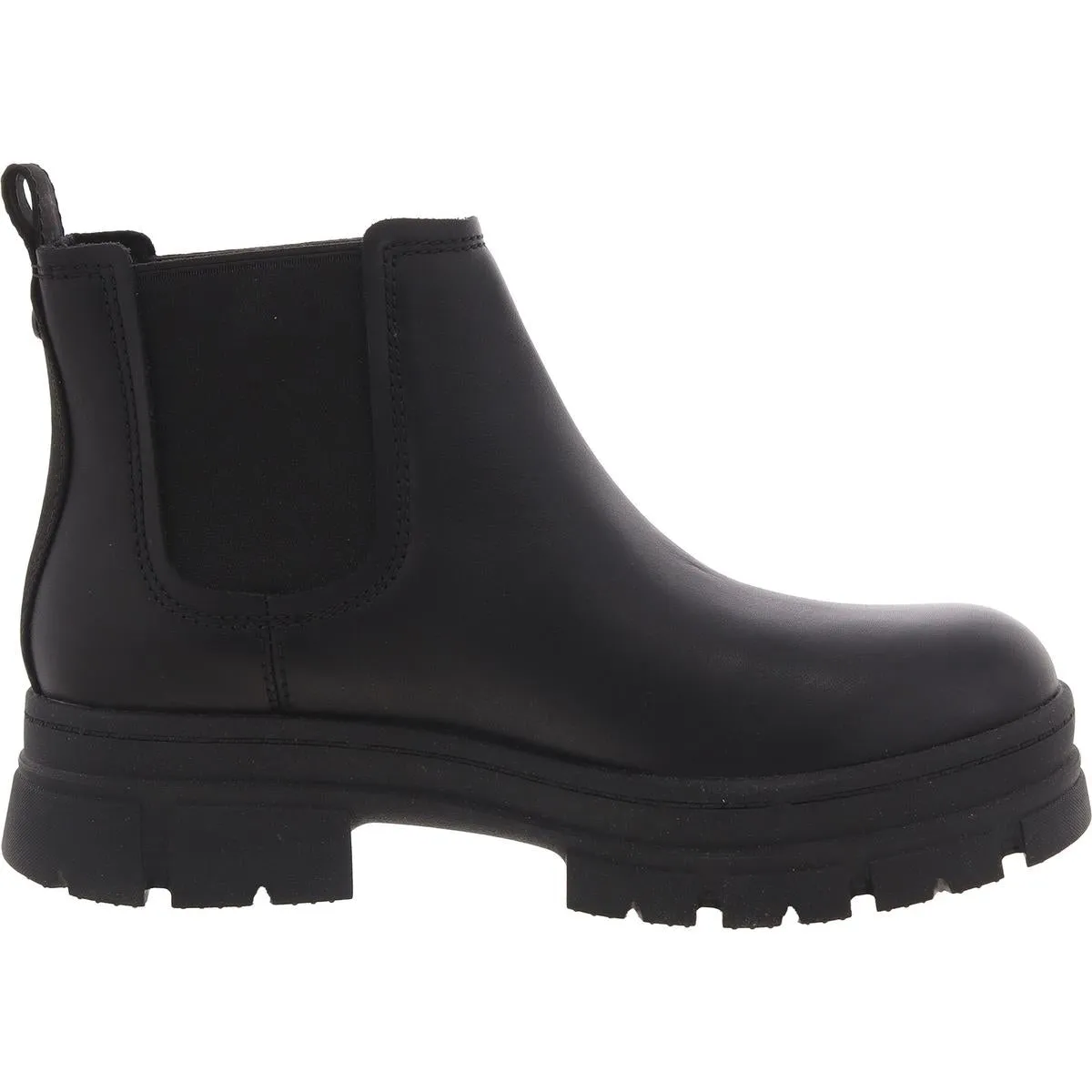 1133894 Womens Lugged Sole Leather Chelsea Boots