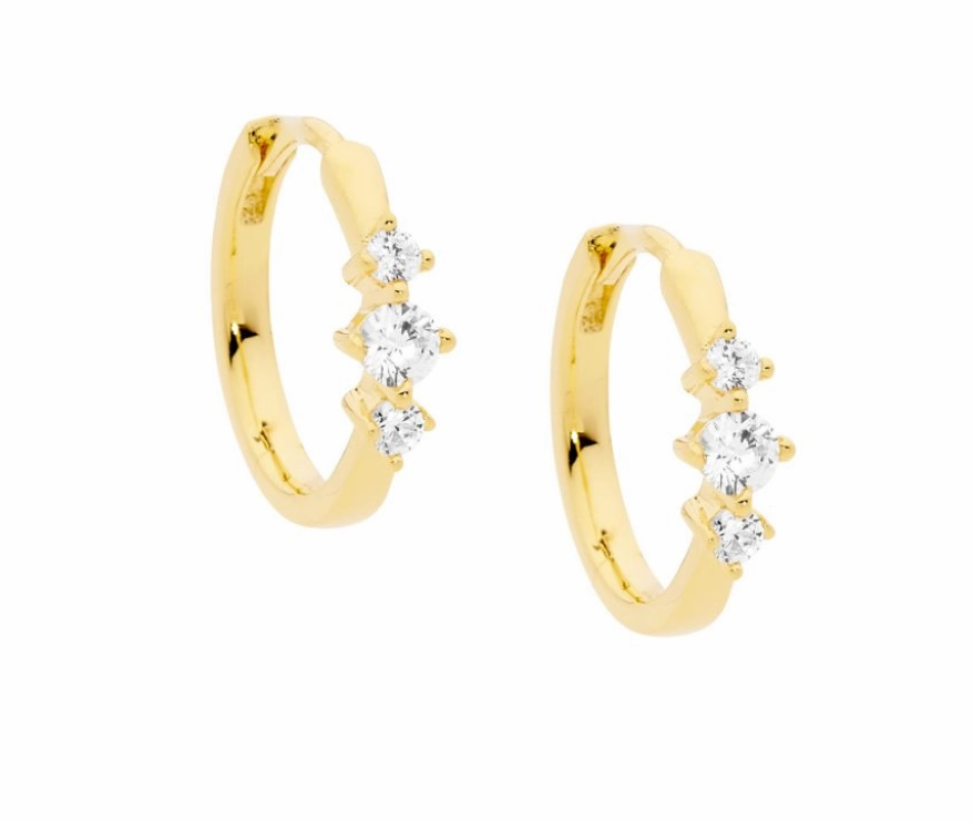 14mm Hoop Earrings - 2 colours
