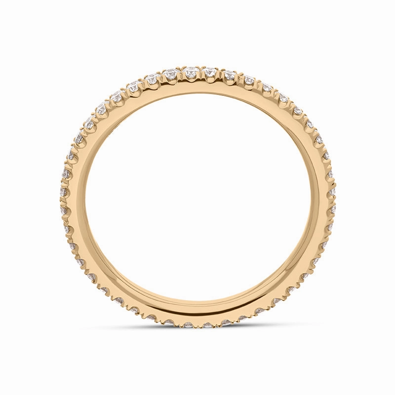 18ct Rose Gold Diamond Full Eternity Ring