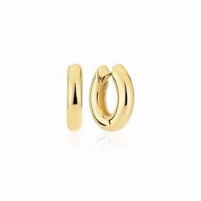 18k Gold Plated Carrara Pianura Piccolo Earrings SJ-E2470-YG