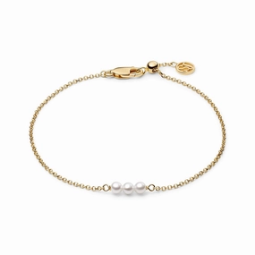 18K Gold Plated Perla Cinque Bracelet SJ-B2735-P-YG