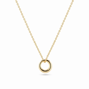 18K Gold Plated Selene Necklace SJ-N2711-YG