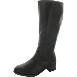 312546WW Womens Wide Calf Manmade Mid-Calf Boots