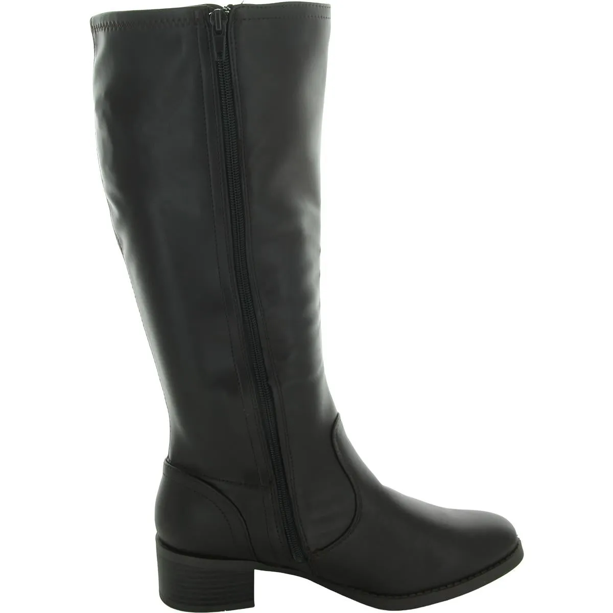 312546WW Womens Wide Calf Manmade Mid-Calf Boots