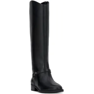 34FIRESSEWC Womens Wide Calf Leather Knee-High Boots