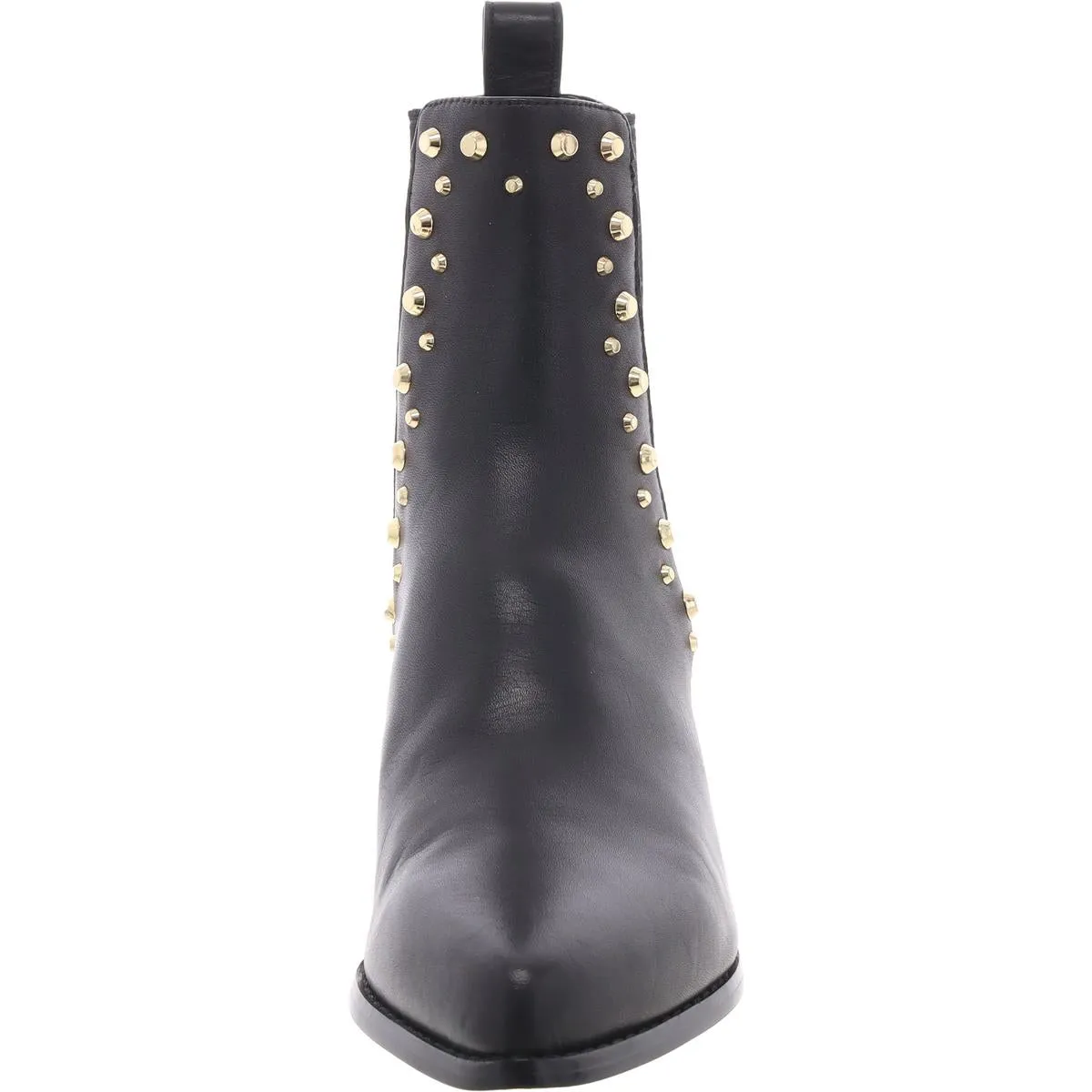 40F4CLME7L Womens Jeweled Leather Chelsea Boots