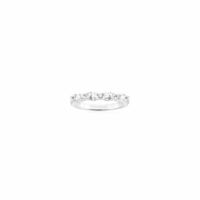 925 Sterling Silver Ellera Ovale Ring SJ-R2416-CZ