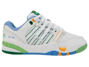 99280-114-M | SI-18 | WHITE/LITTLE BOY BLUE/BRIGHT MARIGOLD/GREEN TABOUR