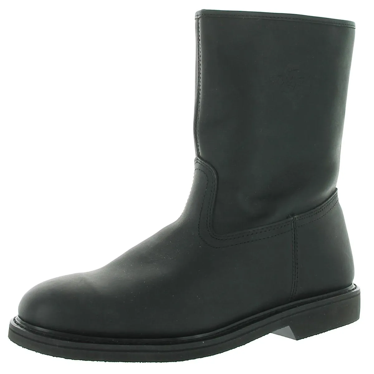 9" Pile-Lined Mens Leather Pile Lined Mid-Calf Boots