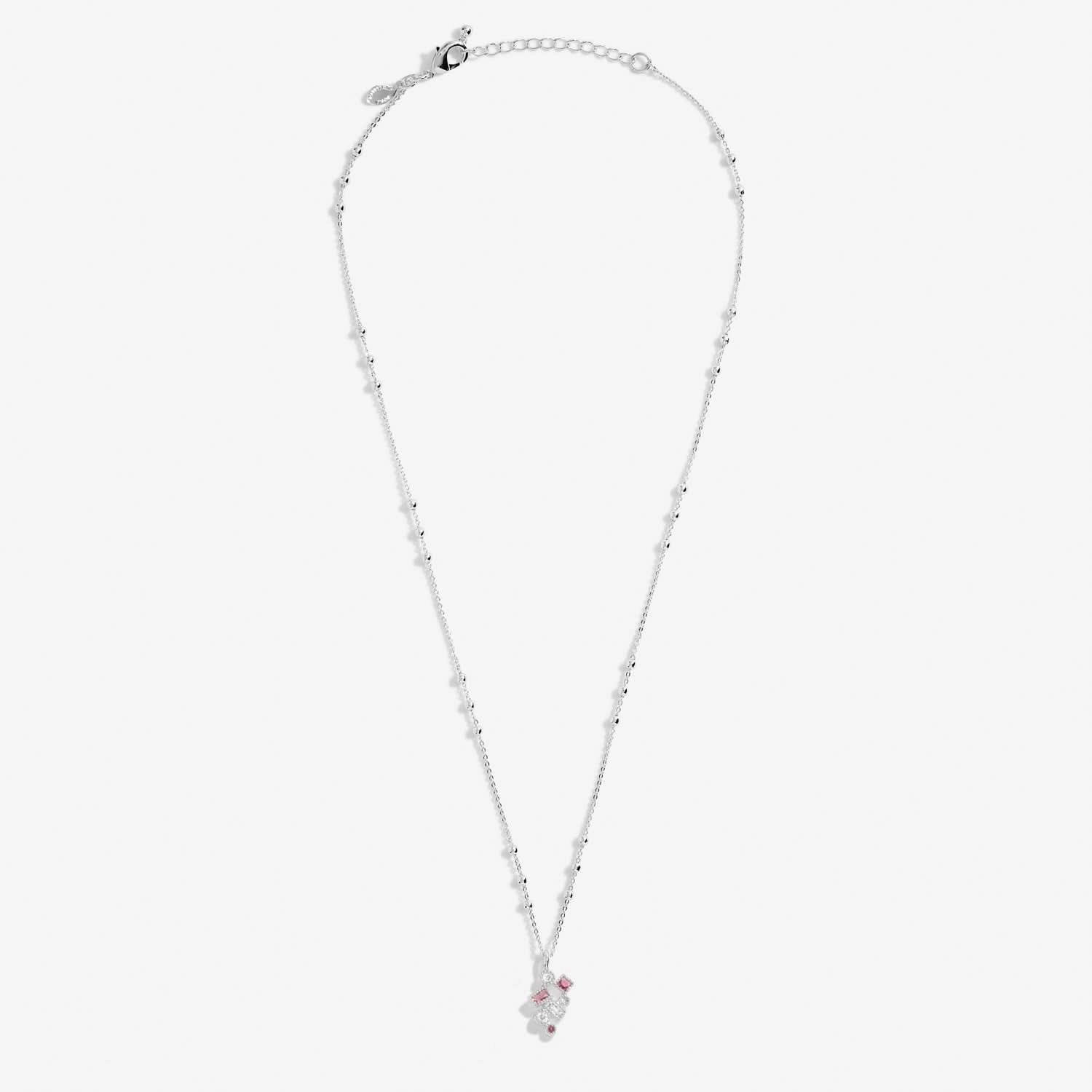 A Little Happiest of Birthdays Silver Plated Necklace 8689
