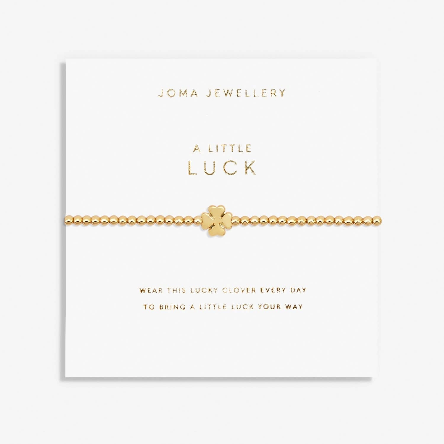 A Little Luck Gold Plated Bracelet 7586