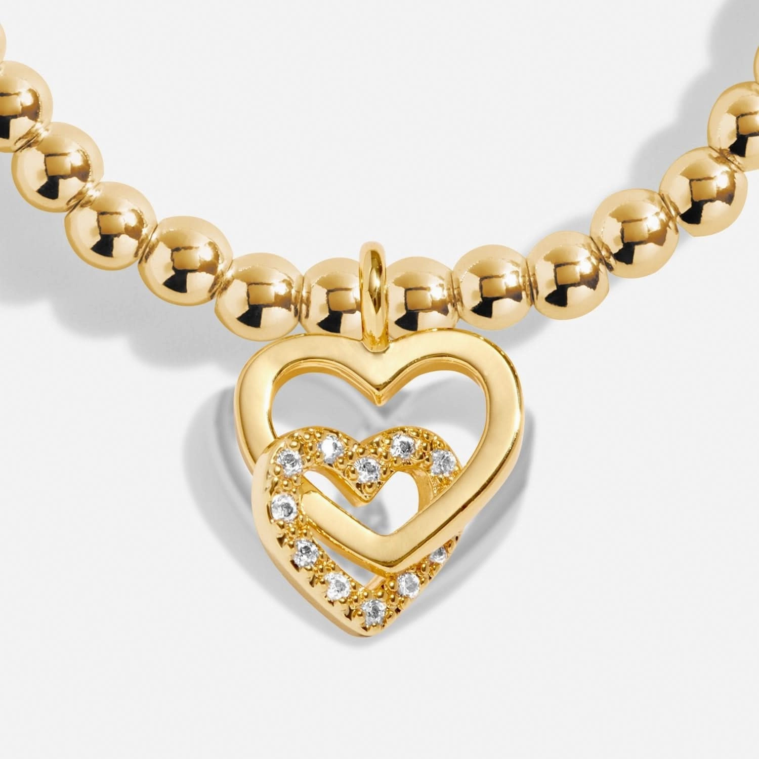 A Little Mother And Daughter Gold Plated Bracelet 8218