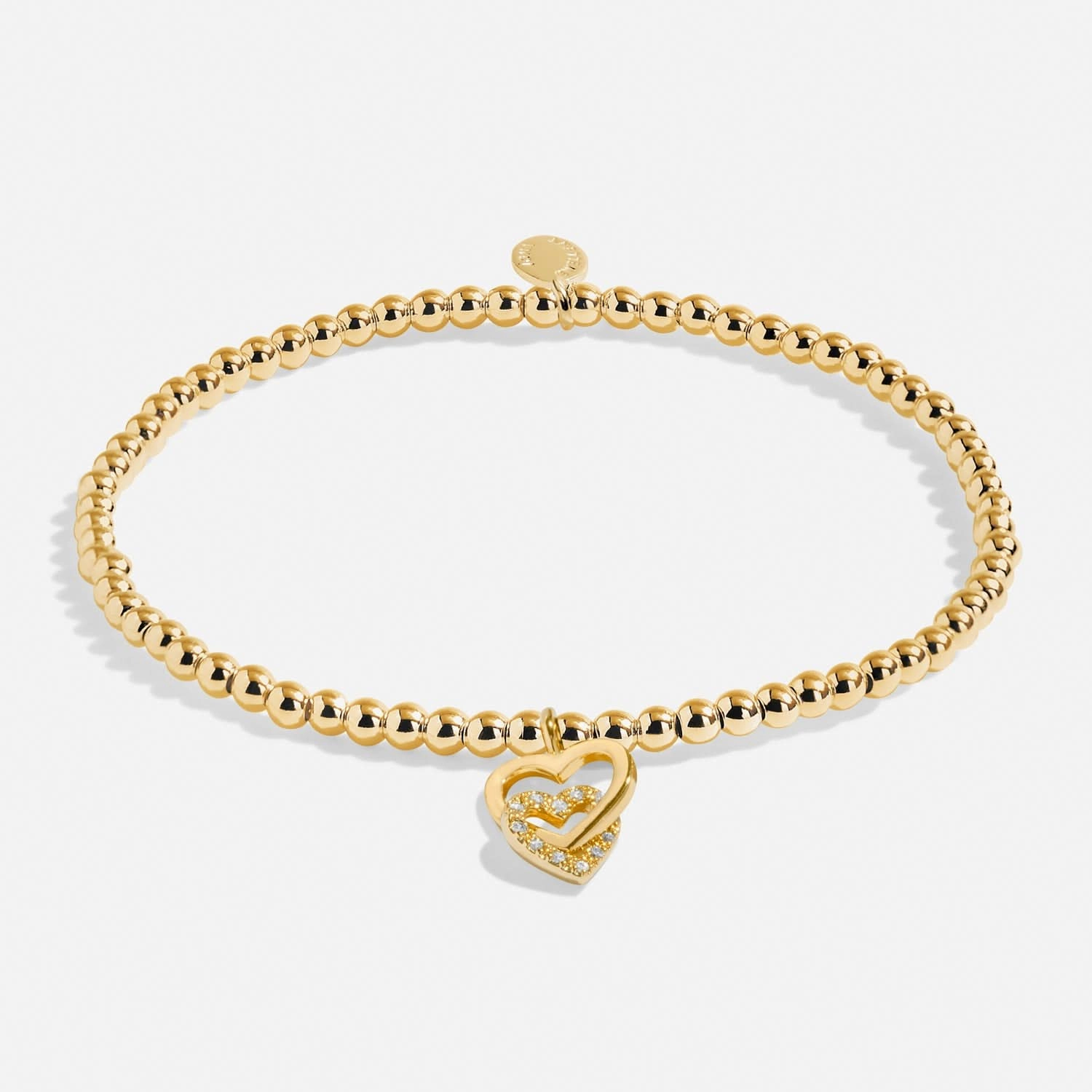 A Little Mother And Daughter Gold Plated Bracelet 8218