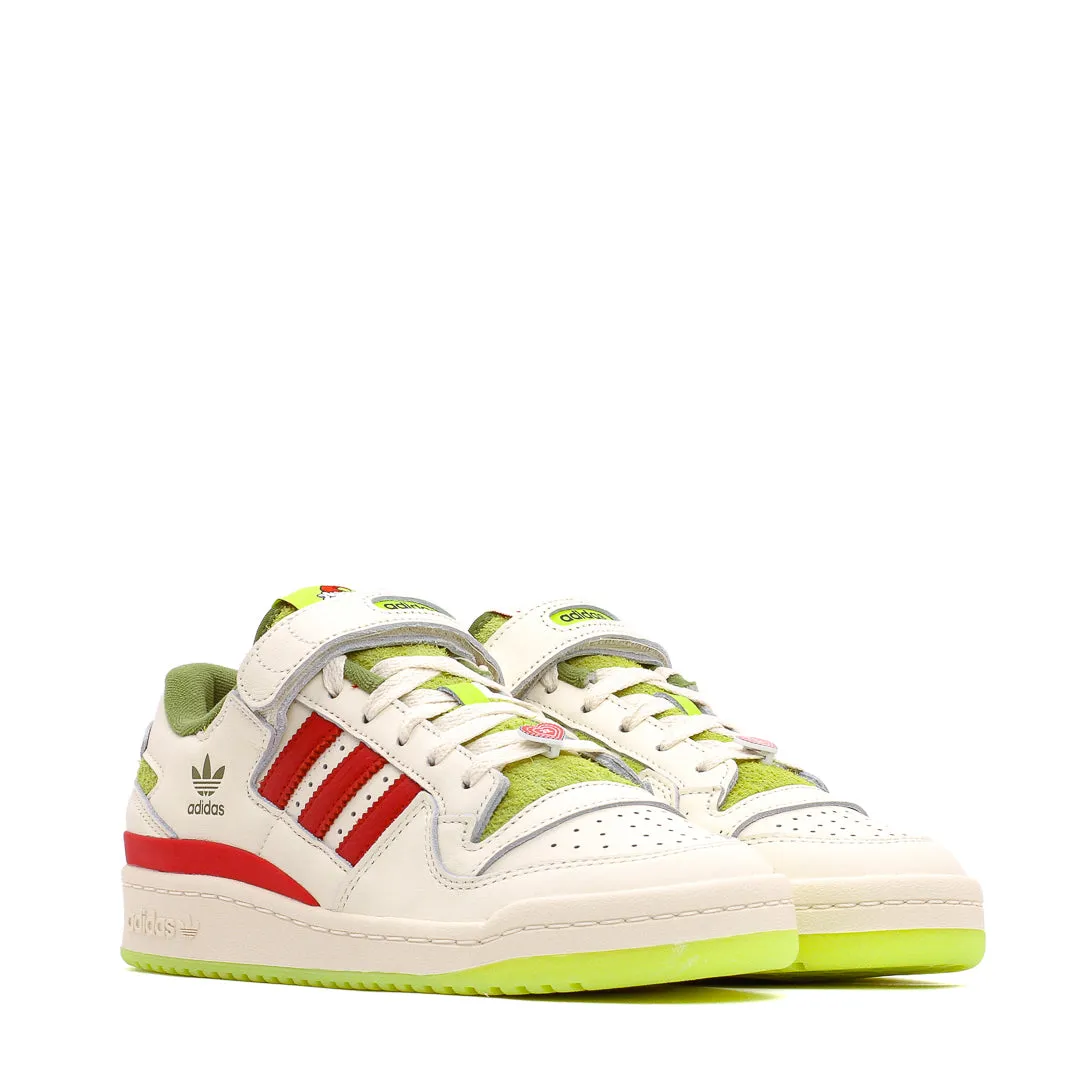 Adidas Originals Junior Forum Low x The Grinch Cream Youth ID9175