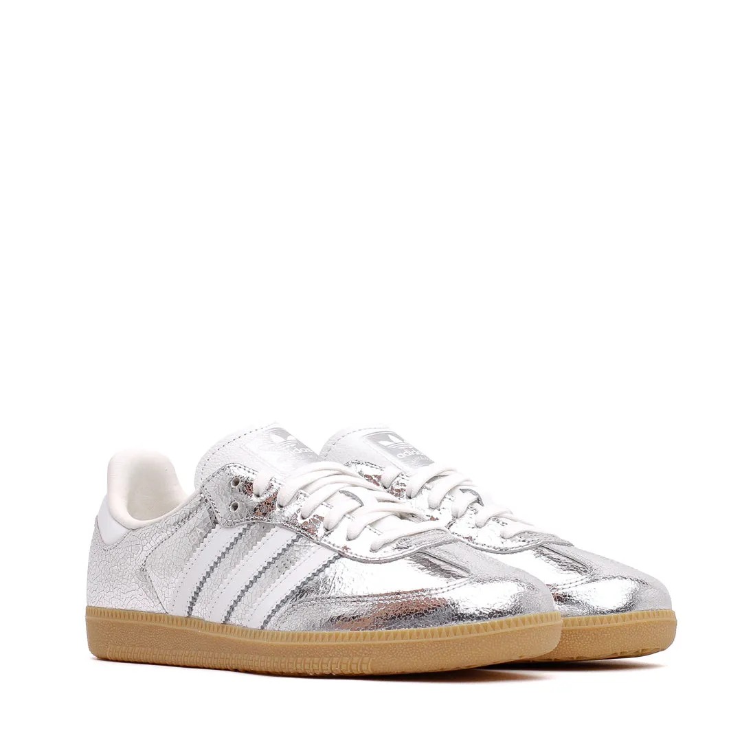 Adidas Women Samba OG Silver Metallic JR0035