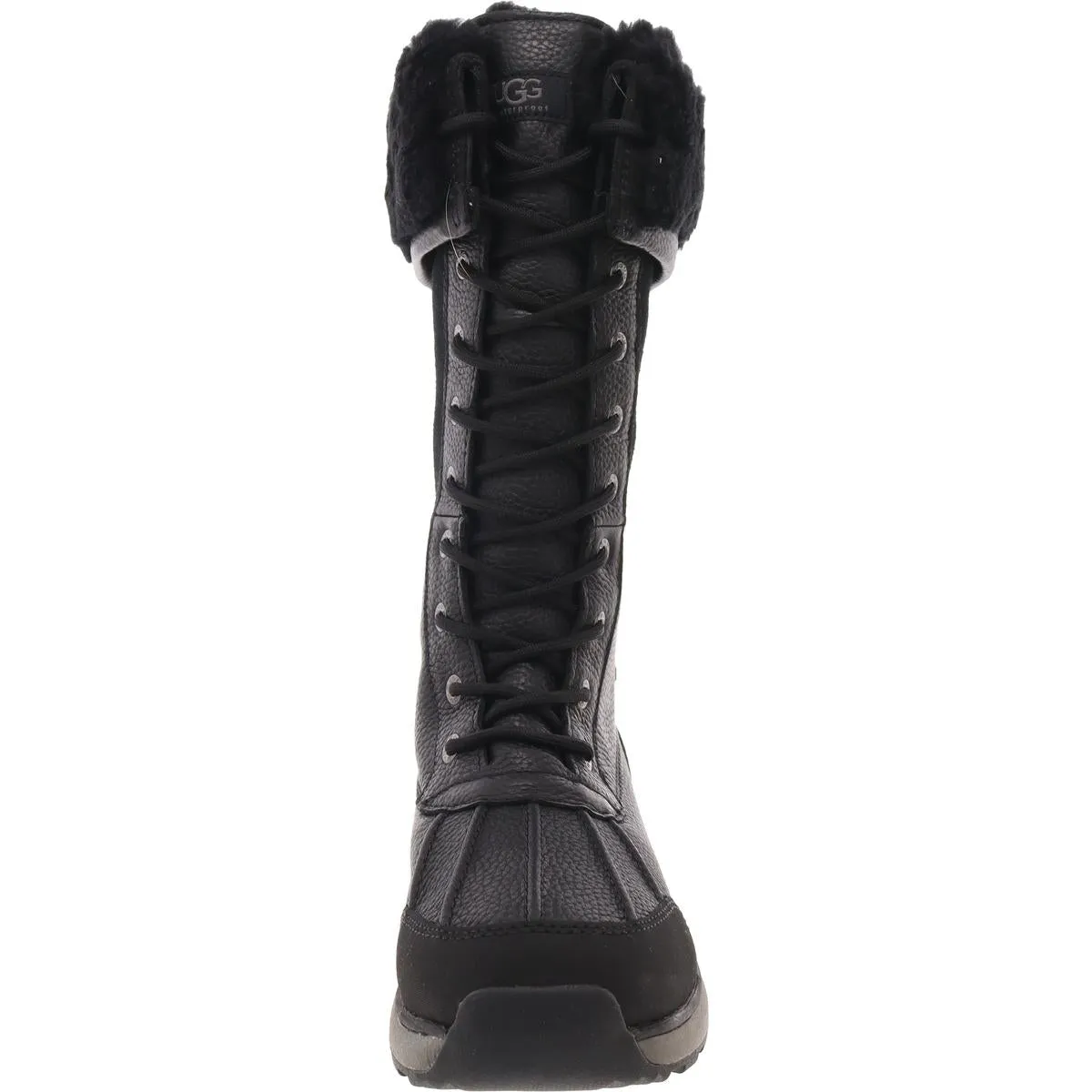 Adirondack Tall III Womens Leather Fur Mid-Calf Boots