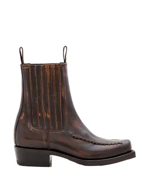 Agulla Square Toe Chelsea Boots