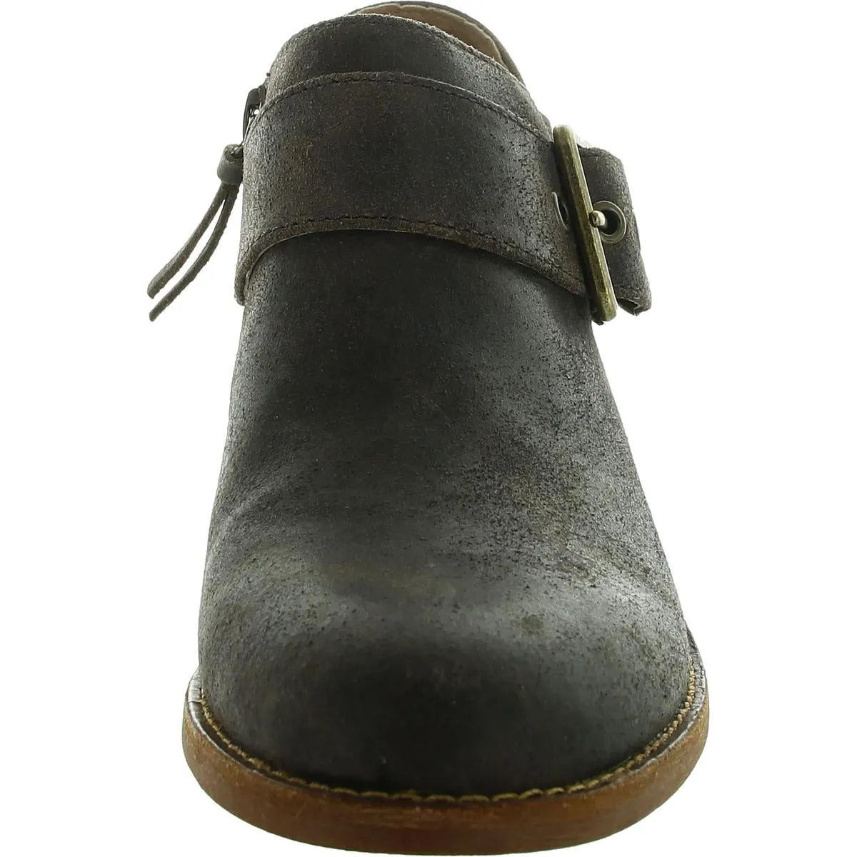 Alvie  Womens Buckle Leather Shooties