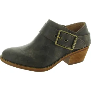 Alvie  Womens Buckle Leather Shooties