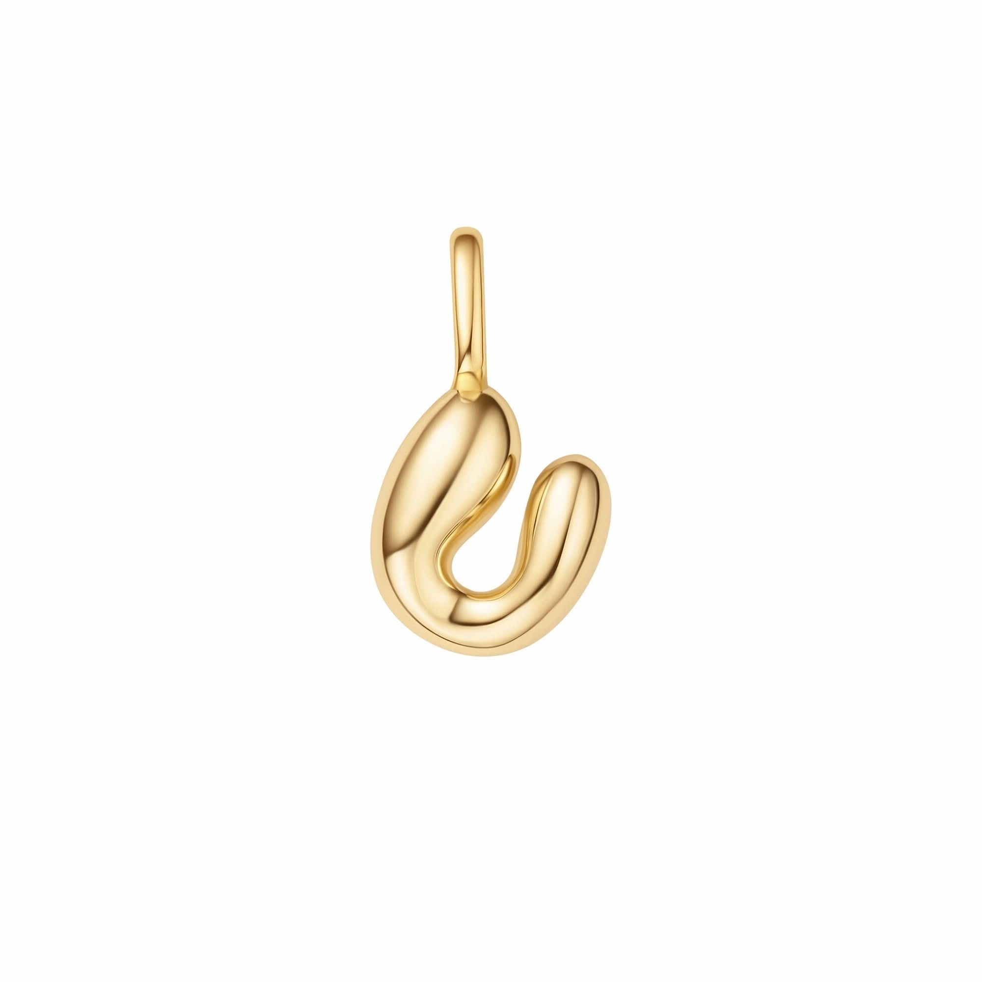 Ania Haie Gold U Letter Charm NC060-36G