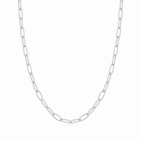 Ania Haie Silver Link Charm Chain Necklace N048-02H
