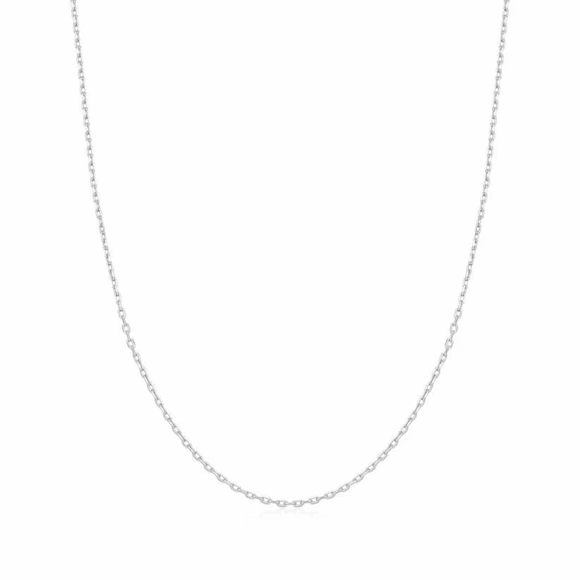 Ania Haie Silver Mini Link Charm Chain Necklace N048-01H
