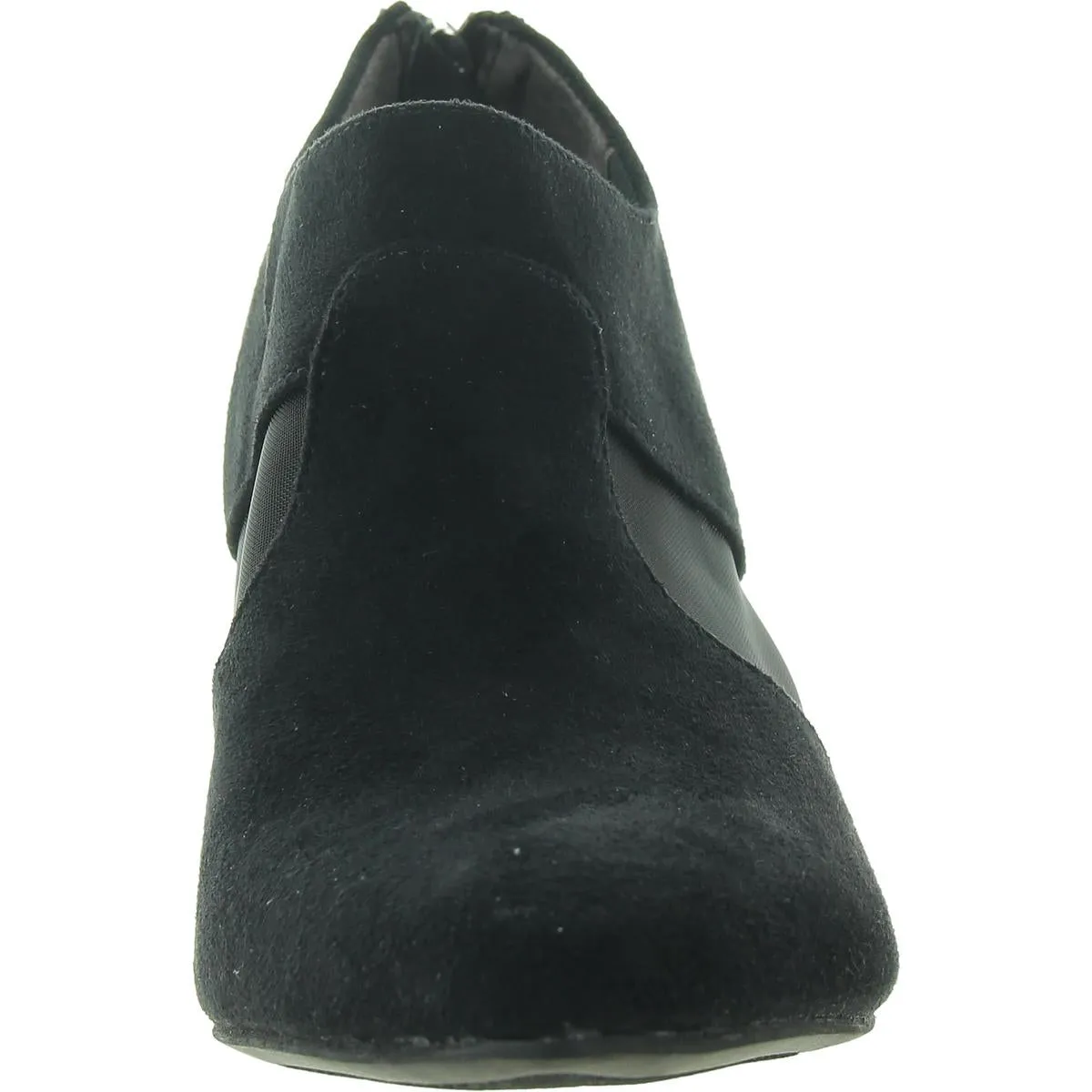Annette Womens Zipper Faux Suede Shooties