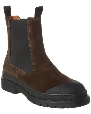 Aquatalia Kent Weatherproof Suede & Shearling Boot