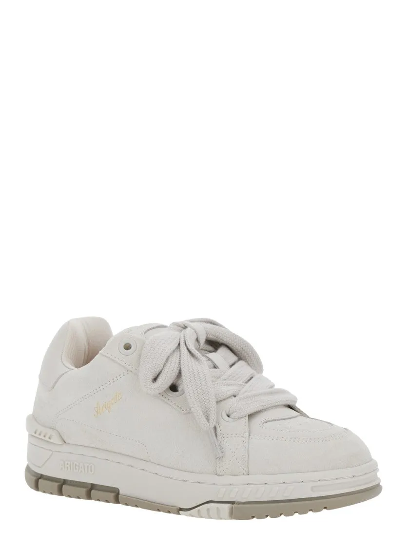 Area Haze' White Low Top Sneakers