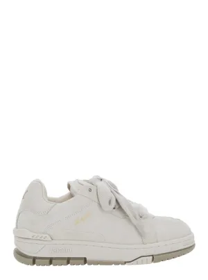 Area Haze' White Low Top Sneakers