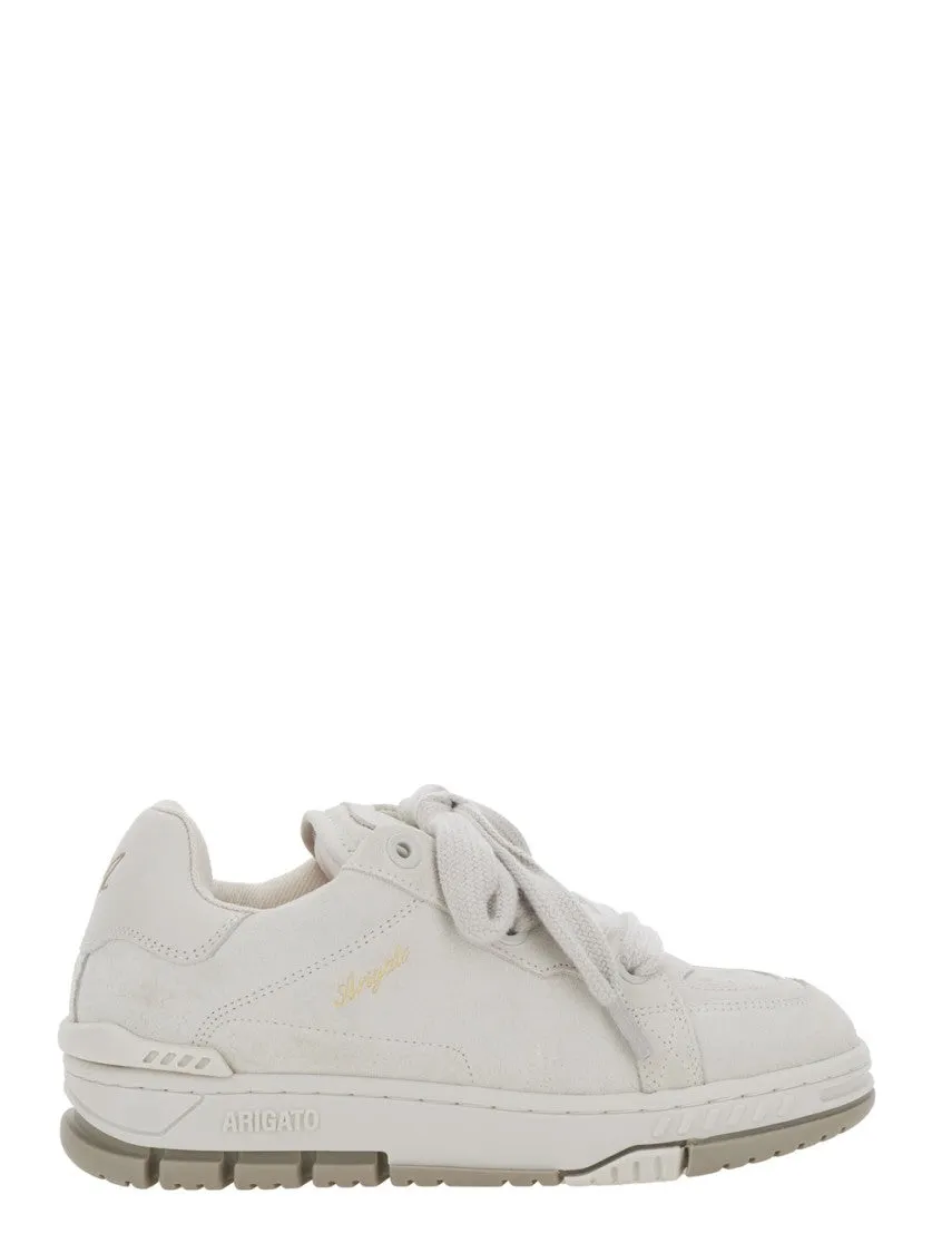 Area Haze' White Low Top Sneakers