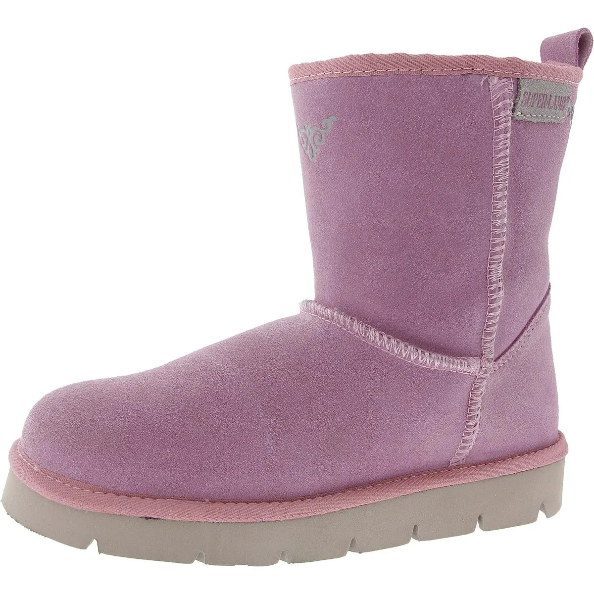 ARGALI 7.5 Womens Leather Pull On Winter & Snow Boots