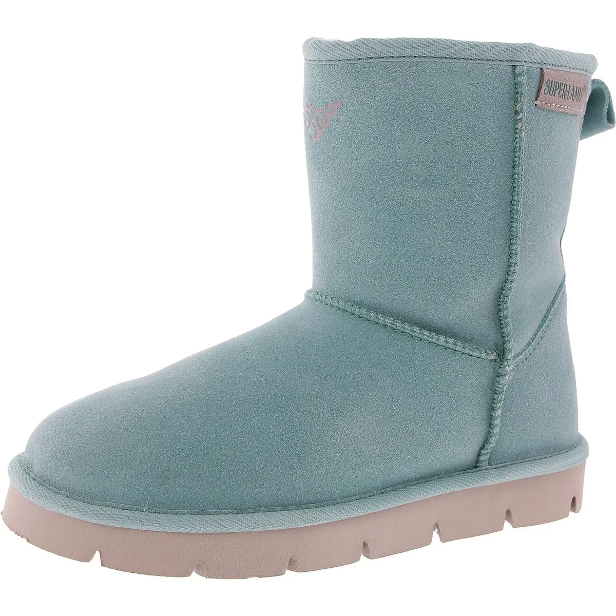 ARGALI 7.5 Womens Leather Pull On Winter & Snow Boots