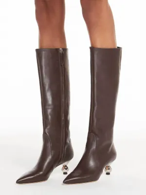 Assiro Boots In Dark Brown