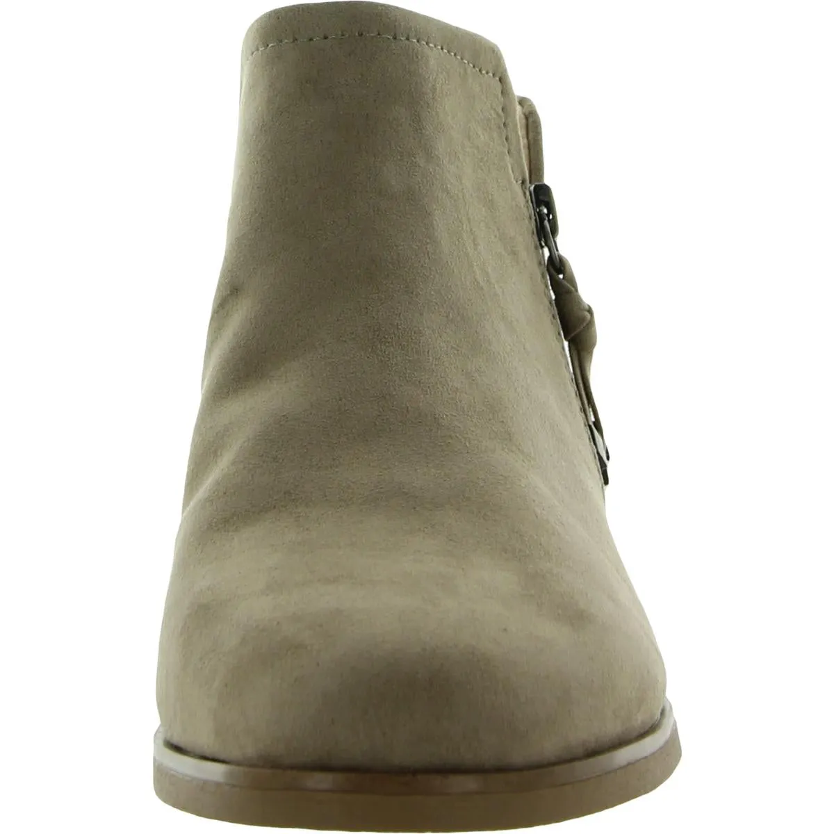 Astir Womens Zipper Ankle Booties