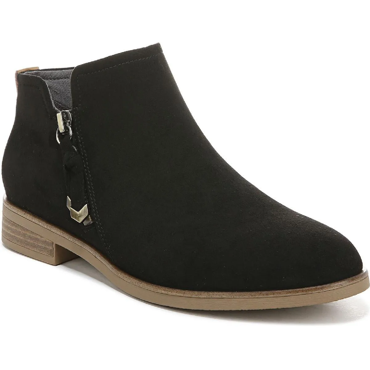 Astir Womens Zipper Ankle Booties