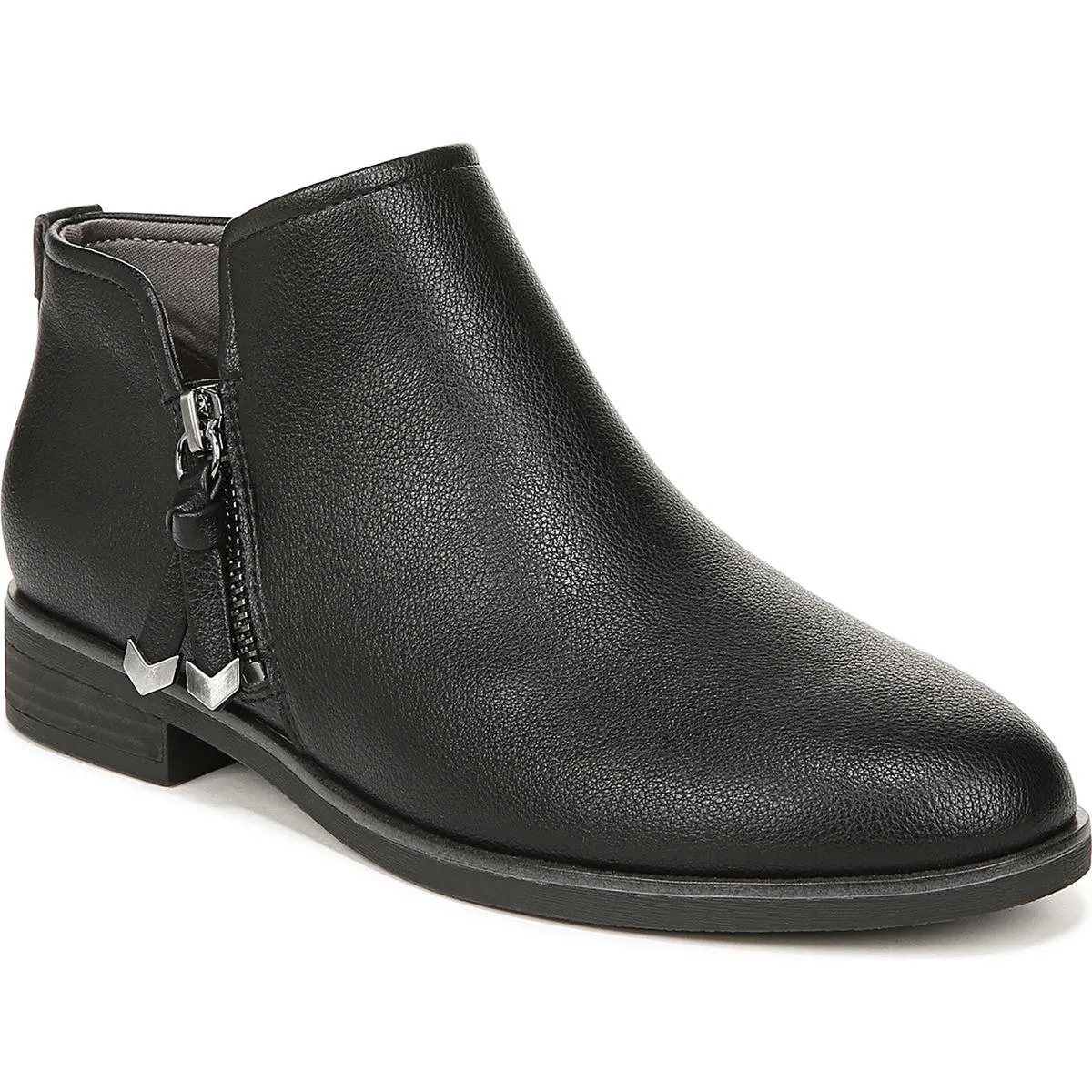 Astir Womens Zipper Ankle Booties