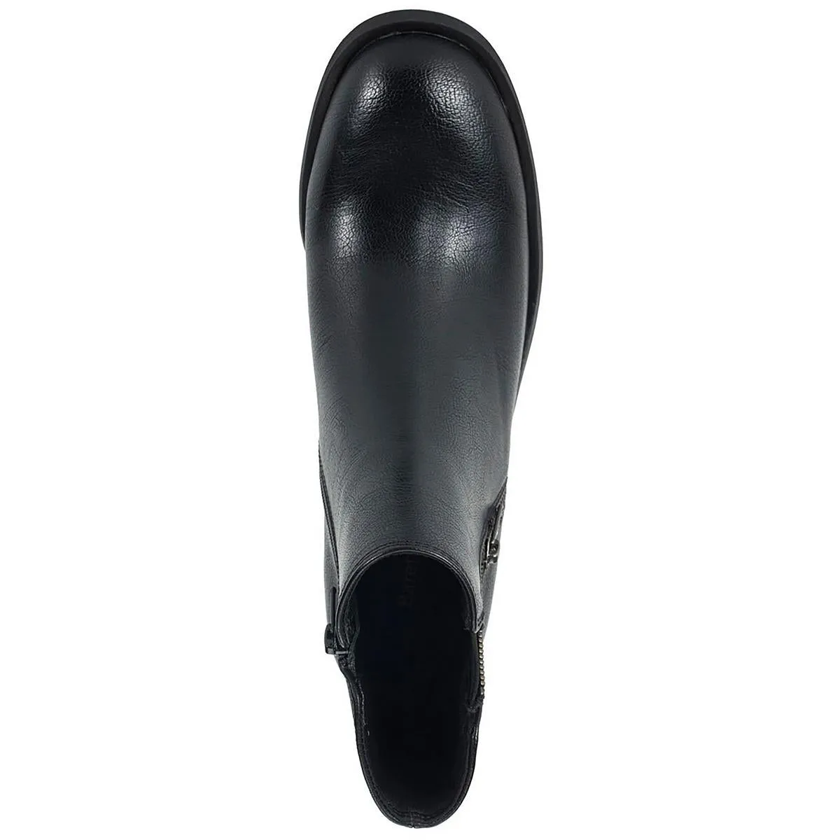 Avery Womens Faux Leather Booties