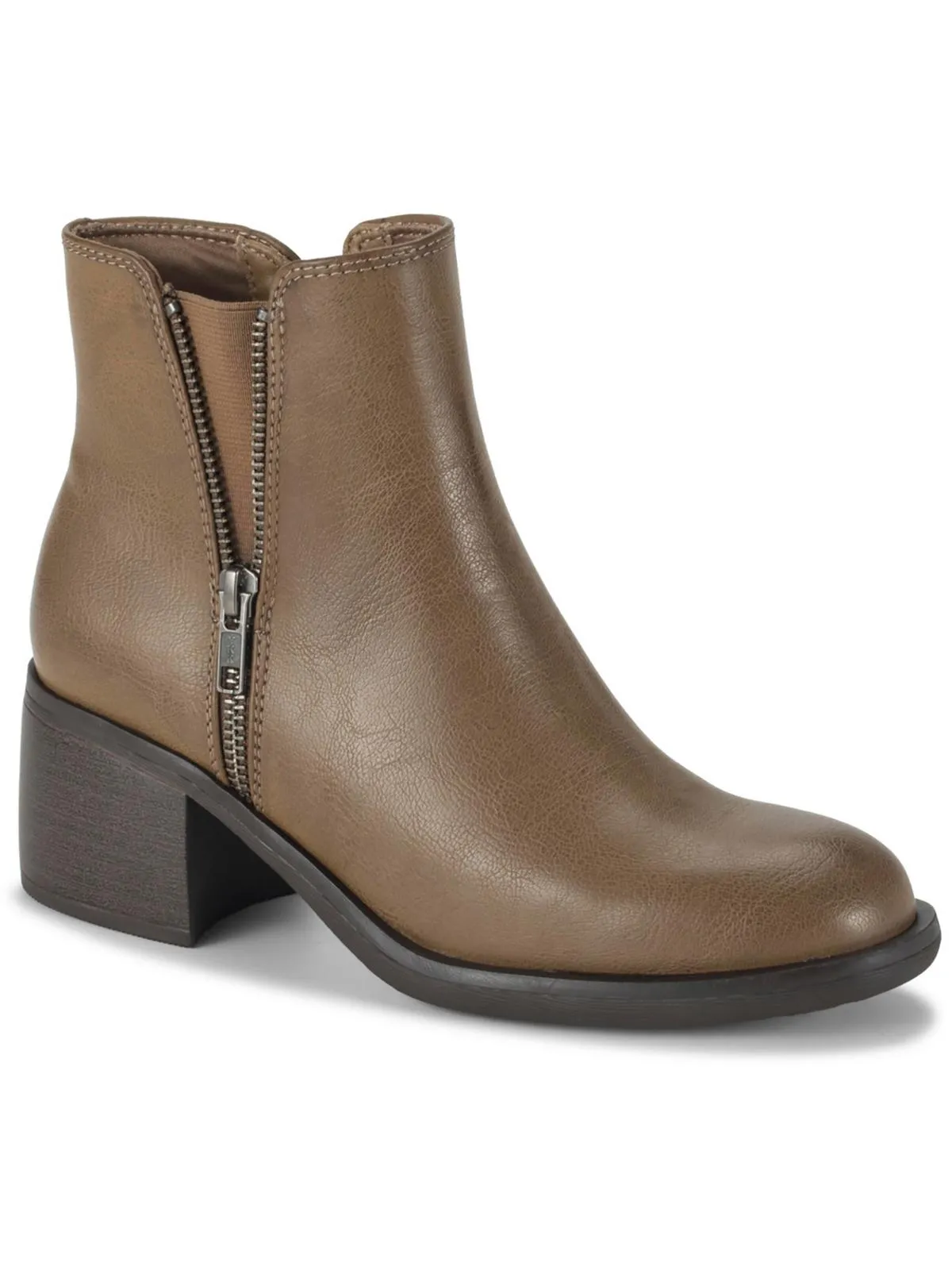 Avery Womens Faux Leather Booties