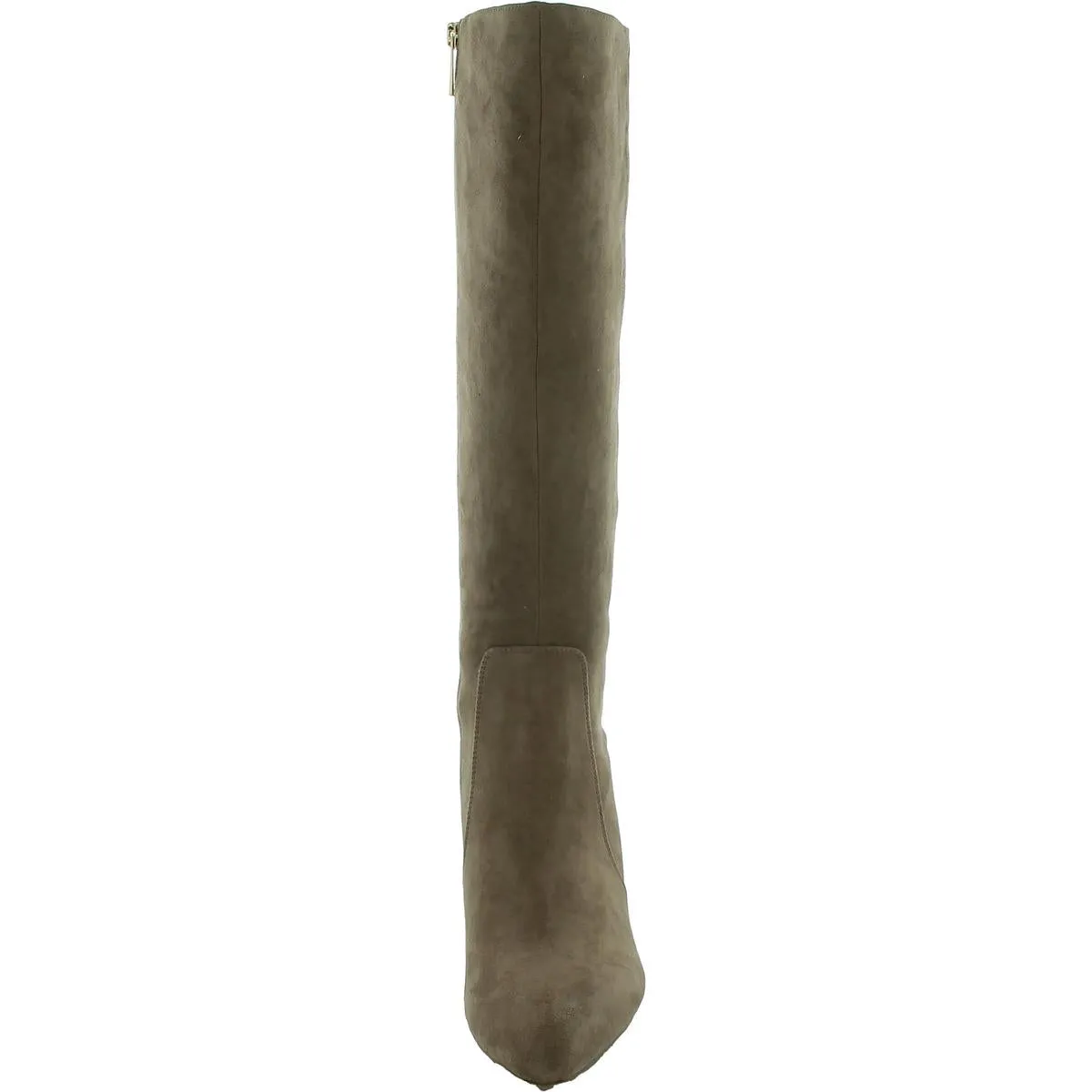 Barnard Womens Zip Up Slip On Knee-High Boots