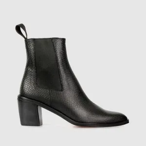 Beau Coops Duplex Nero Snakeskin - LAST PAIR size 37