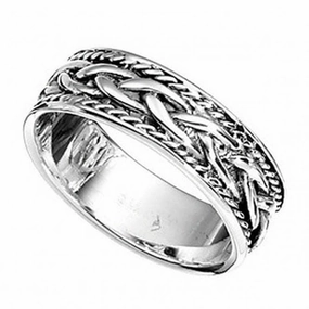 Beginnings  Sterling Silver Band Ring R322