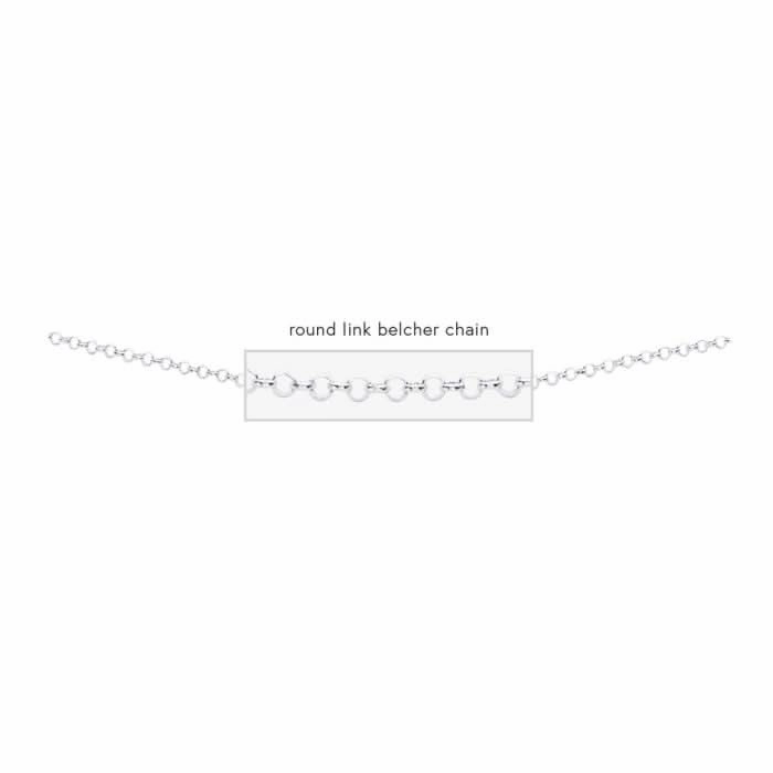 Beginnings Sterling Silver Rolo Chain 83cm Chain N4195