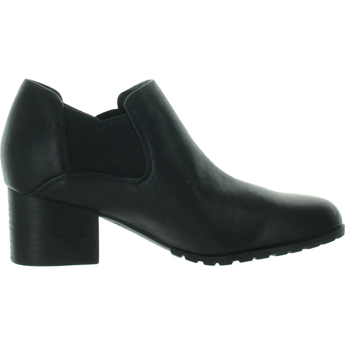 Belmont Womens Solid Leather Ankle Boots