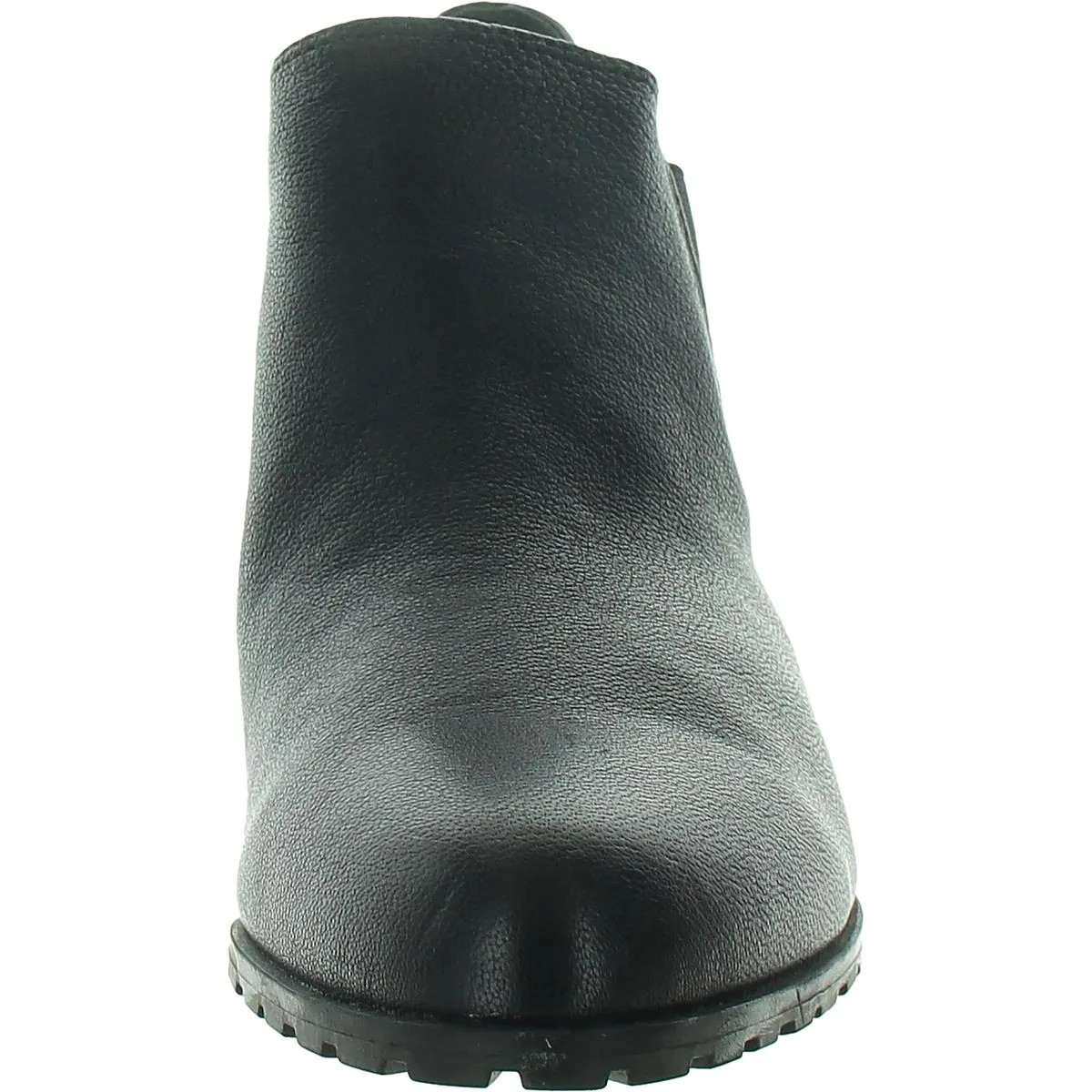 Belmont Womens Solid Leather Ankle Boots