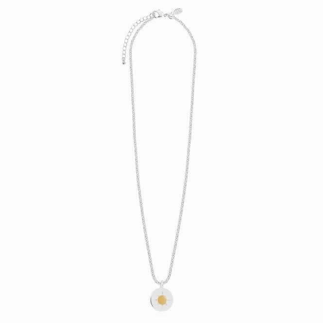 Birthstone a little November Yellow Quartz Necklace 4664