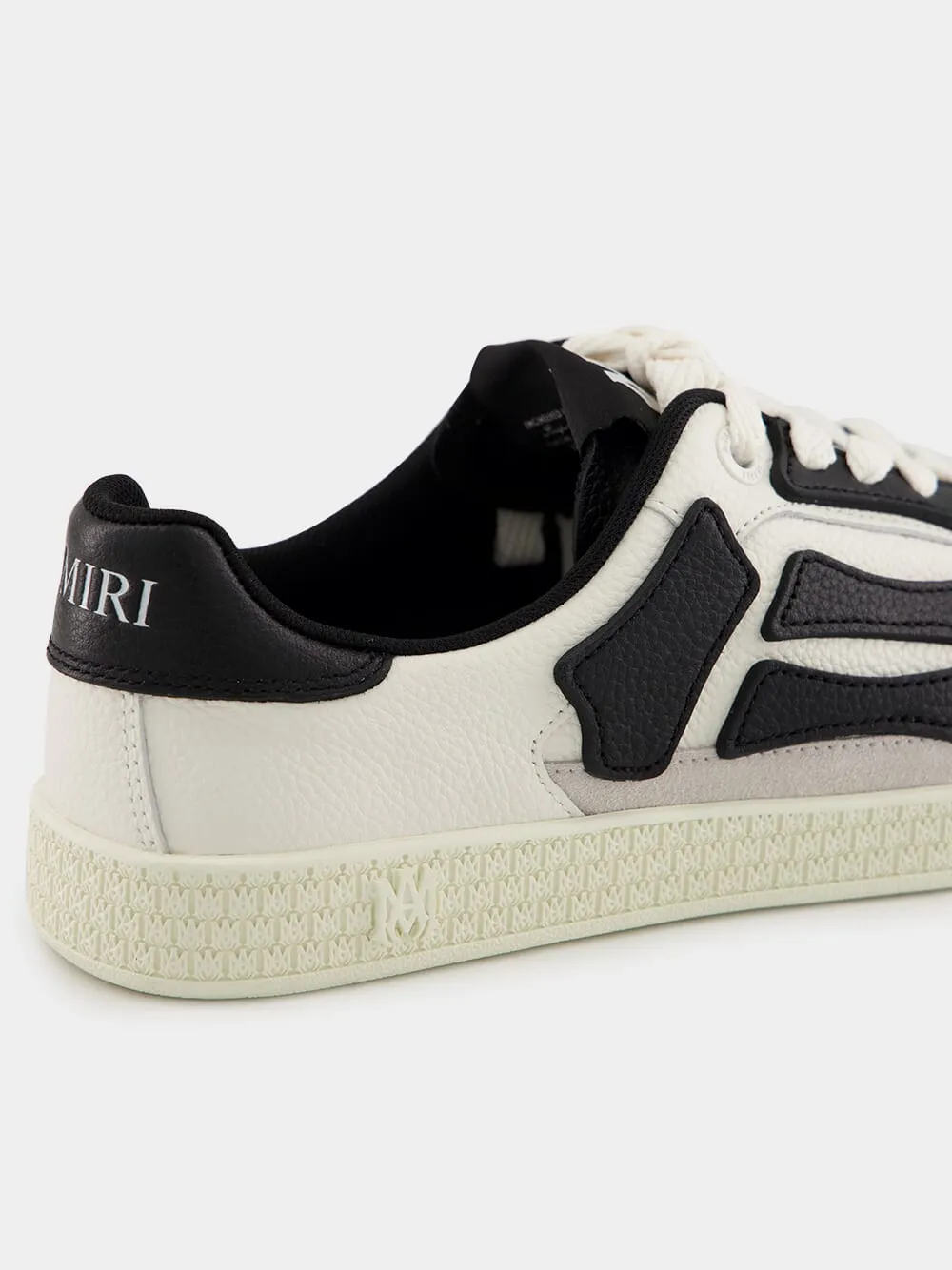Black Pacific Bones Sneakers