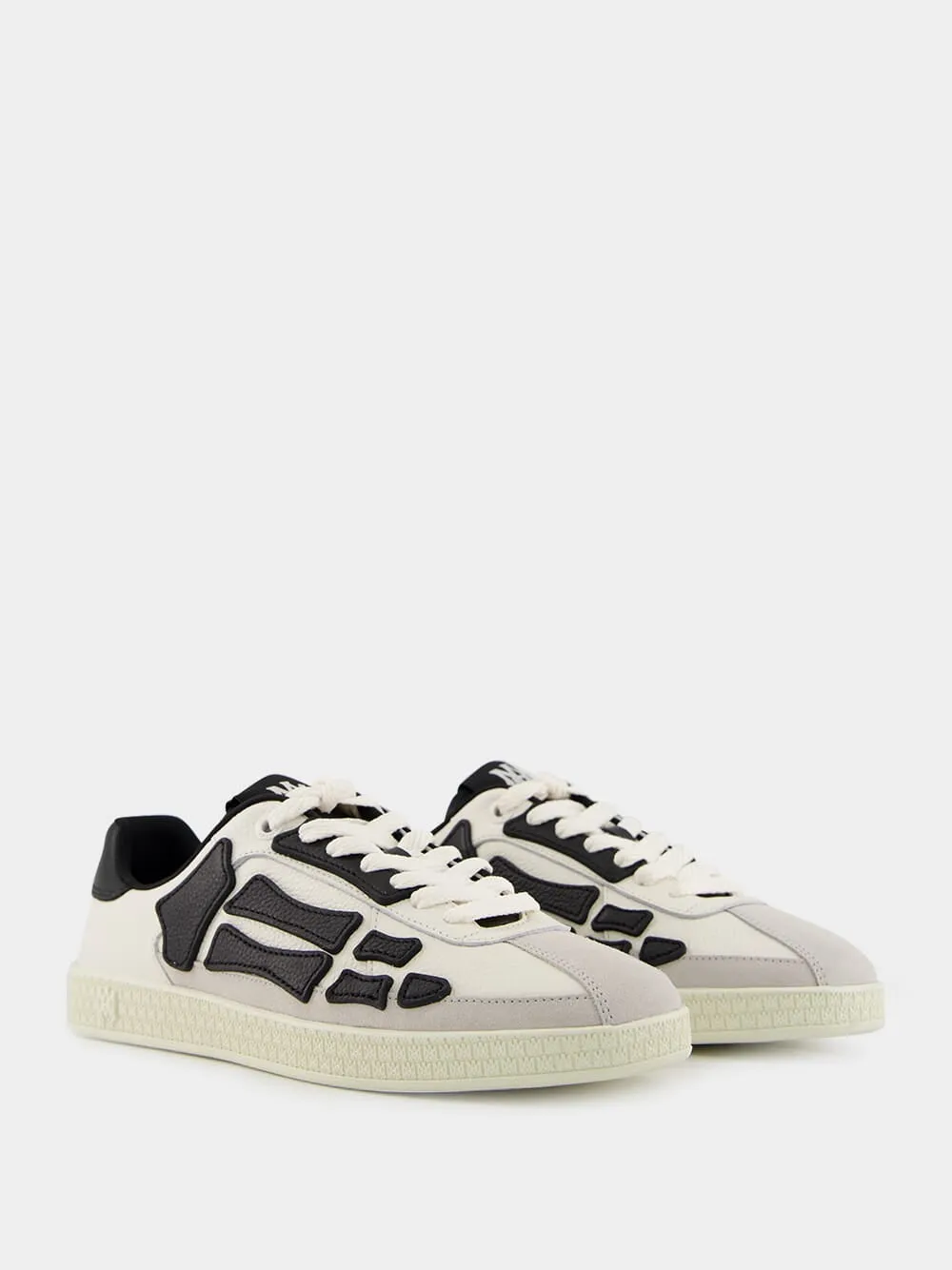 Black Pacific Bones Sneakers