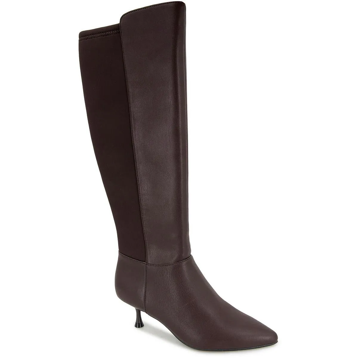 BLOSSOM Womens Zipper Manmade Knee-High Boots