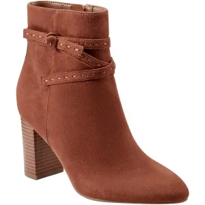 BNOCORN2 Womens Zipper Faux Suede Booties